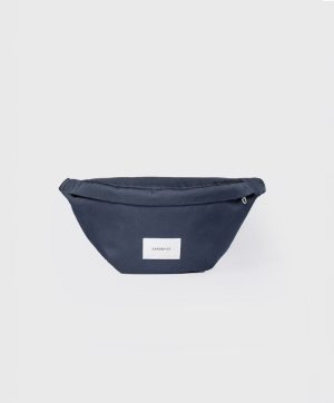 Navy cross body bag.