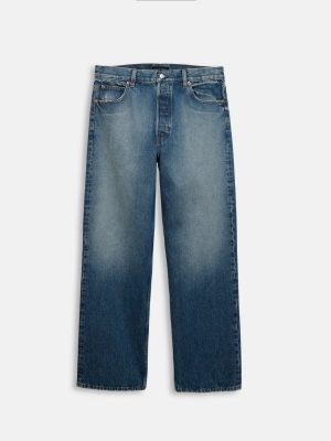 AM Relaxed Straight 5 Pocket Jean