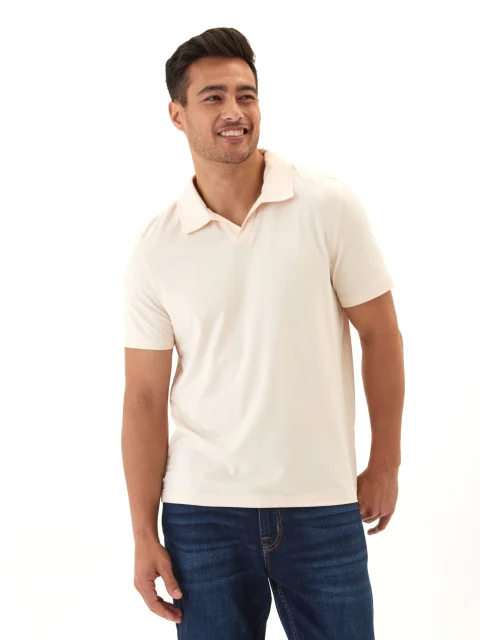 Jared Luxe Jersey Short Sleeve Polo 1