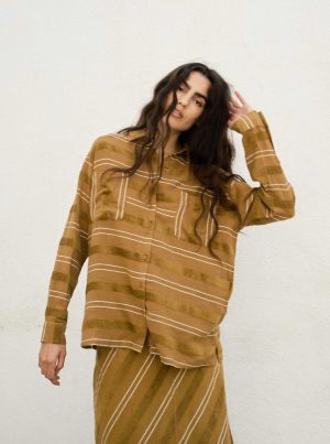 alma shirt | pre fall 25 | rattan 1
