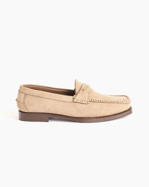borada bordon nobuck loafer in caramel 1