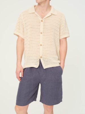 bryce short slate blue linen 1