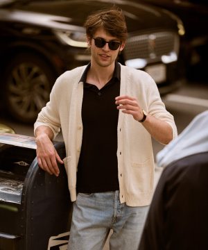 cotton relaxed cardigan 1