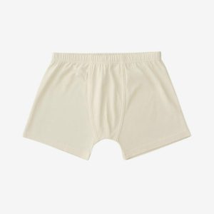 cotton trunk short ecru 1