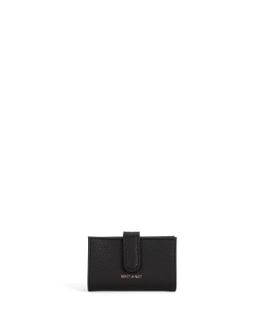 crepe vegan accordion card holder grain 1