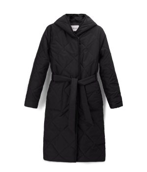 dallas womens vegan quilted jacket 1
