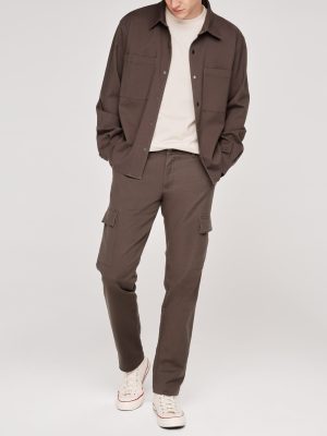 ivan trouser cargo pants dark gray 1