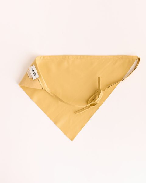 lambskin handkerchief in butter 1