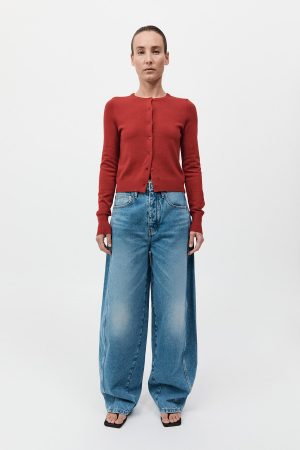 mid rise balloon jeans 90s blue 1