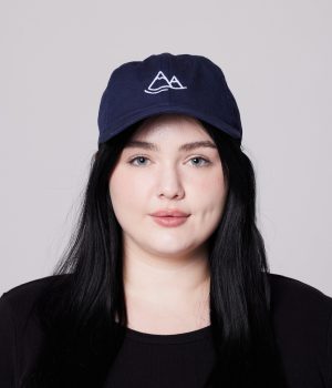 mountain dad hat navy 1