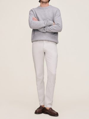 nick slim pants light grey 1