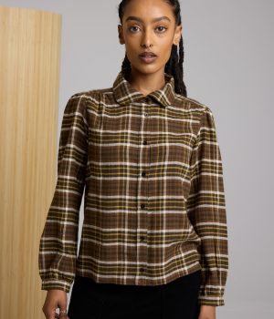 rosemont flannel teak plaid 1