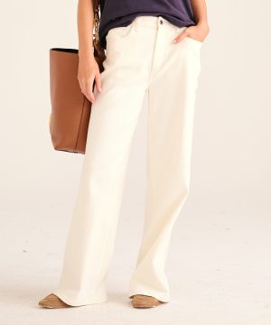 soft denim wide leg pant 1