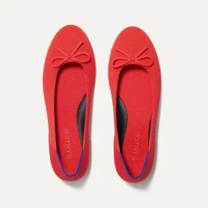 the ballet flat glamour red 1