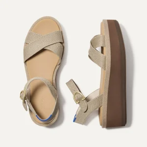the criss–cross lightweight wedge sandal aurora 1