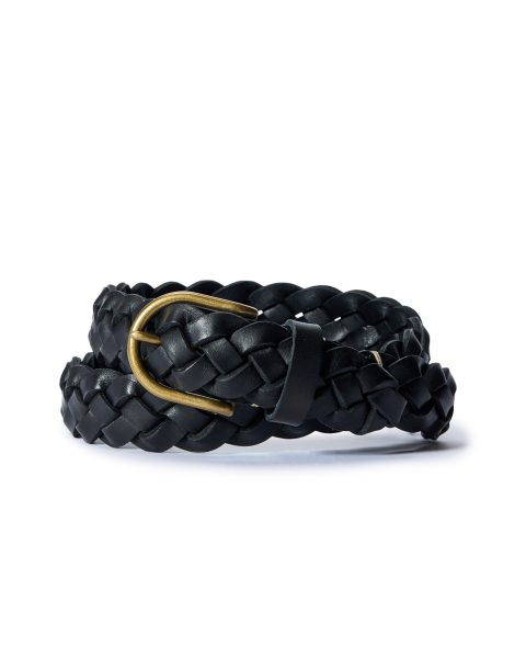 the braided belt in black 1