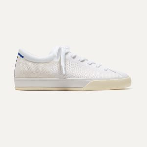the lace up sneaker bright white 1