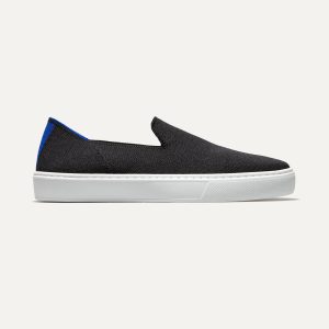 the original slip on sneaker black solid 1