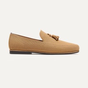 the ravello tassel loafer whiskey 1