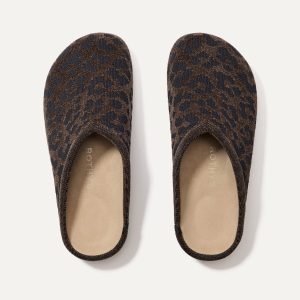 the revelvet casual clog revelvet cheetah 1