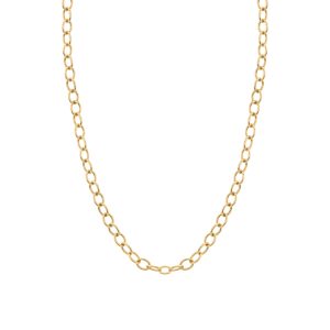 14k gold oval cable chain 1