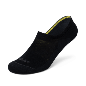 anytime no show sock natural black 1