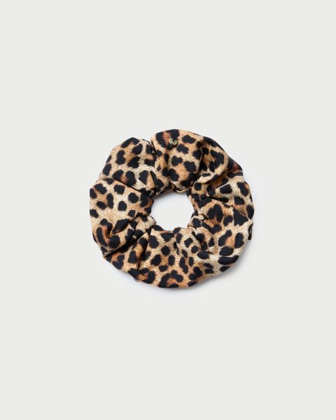 astrid leopard jersey scrunchie 1