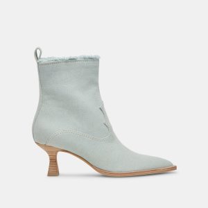 austin boots light blue denim 1
