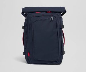 carry on boot bag 55l in navy blue 1