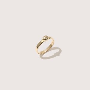 diamond heart band ring 1