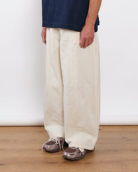 document pants ecru slub 1