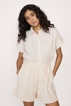 easy short botanical stripe sample 1