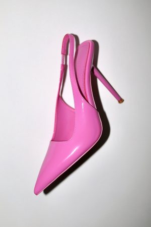 elsa slingback pump pink patent 110 mm 1