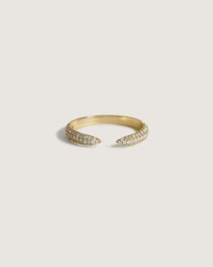 ennis pav cuff ring diamond 1