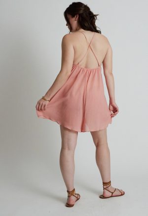 eris romper in rose 1