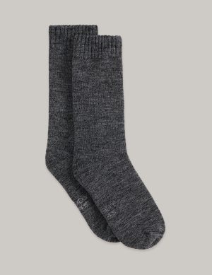 extra thick workboot socks blackgrey space dye 1