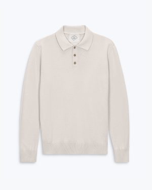 feather polo cream 1