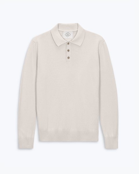 feather polo cream 1