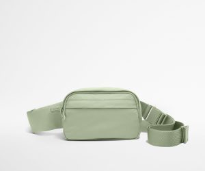 featherlight sling bag in sage green 1