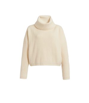 funnel neck sweater resale natural 1