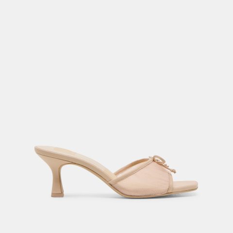 galen heels praline tulle 1