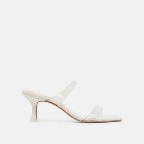 genora wide heels crystal vinyl 1
