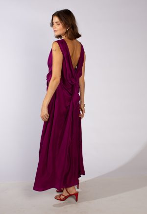 gillian dress in soft washed silk 1