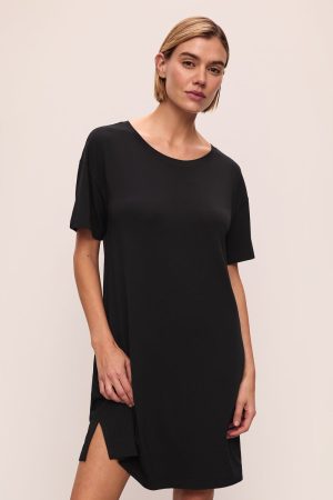 gisele tencel modal everyday short sleeve sleepshirt 1
