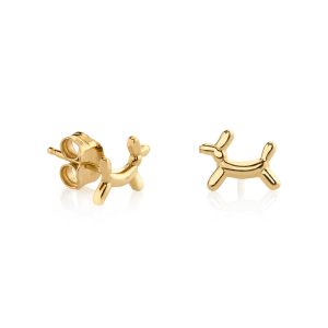 gold balloon dog stud 1