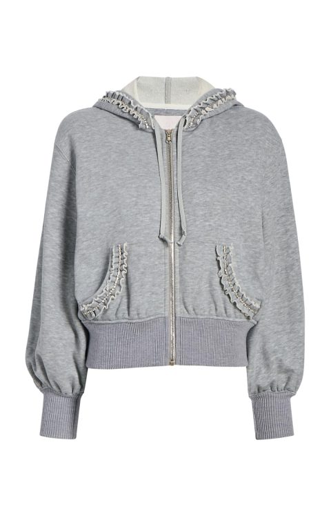 heather maddie zip up sweatshirt 1