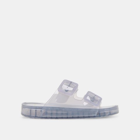 julio sandals dusty blue vinyl 1