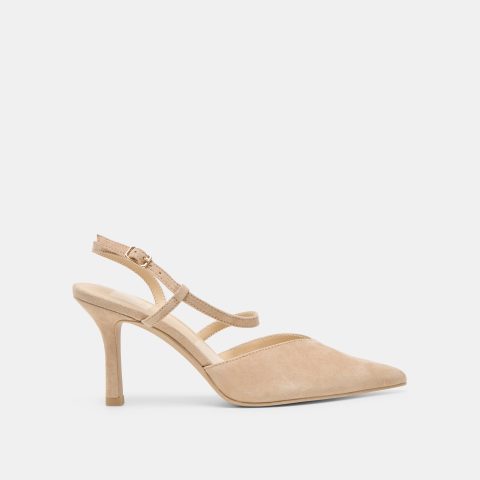 kamra heels camel suede 1