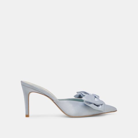 kayli heels light blue satin revita 1