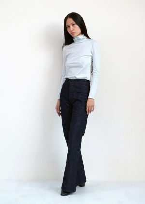 les deux pants dark blue dark blue stitch 1
